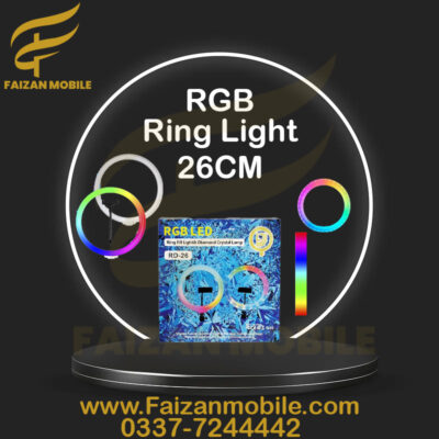 Ring Light RGB Dual Side 26CM