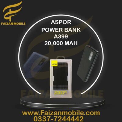 Aspor A399 20000mAh Power Bank